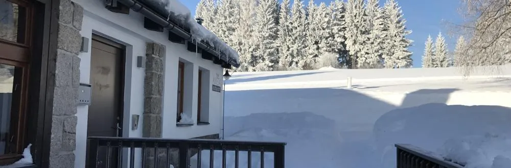 Hotel Aneta v zimě